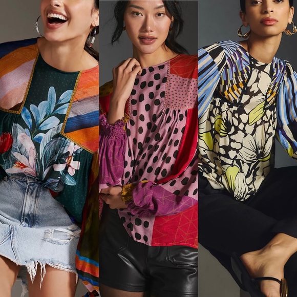 Bl-nk Miranda Peasant Blouse - Picture 10 of 10